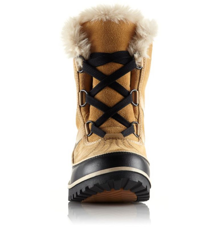 Womens Snow Boots Brown/Black - Sorel Tivoli™ II Suede Low - 792-BZSHUD